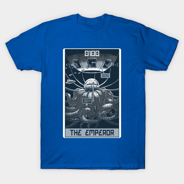 Robo Tarot: The Emperor T-Shirt by PeterTheHague